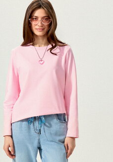 Лонгслив с нашивкой на спине