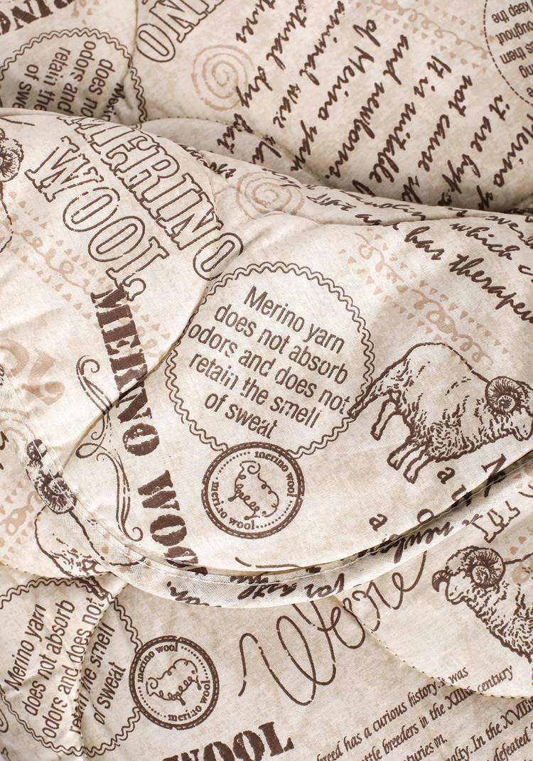 Одеяло с шерстью Меринос шир.  750, рис. 4