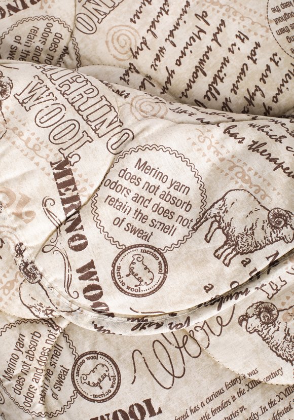 Одеяло с шерстью Меринос шир.  580, рис. 4