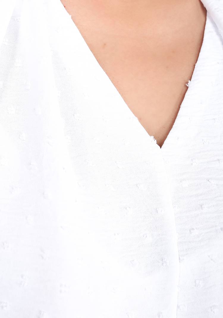 Блуза с коротким рукавом свободного силуэта шир.  750, рис. 10