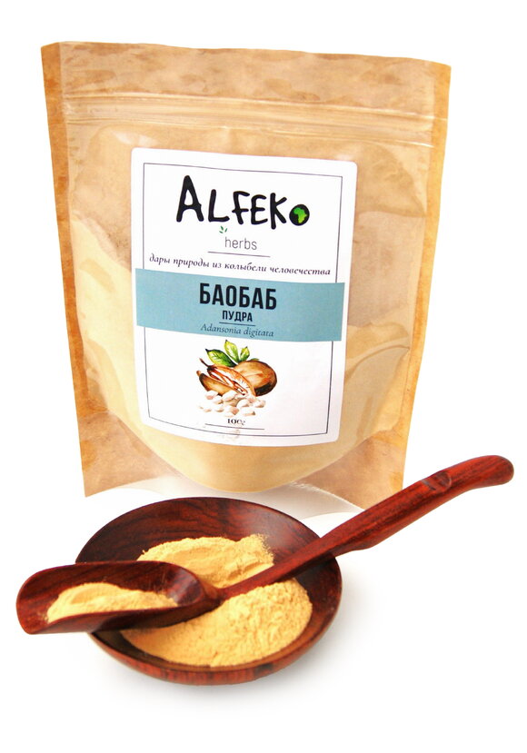 Порошок из сушеной мякоти плодов баобаба шир.  580, рис. 2