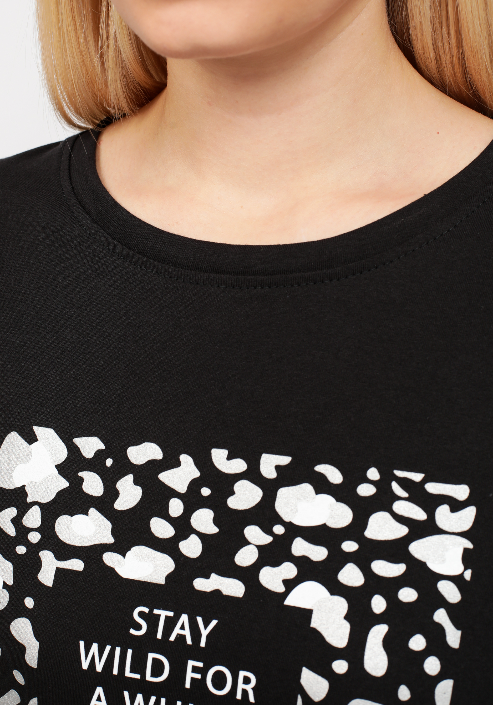 Блуза "Айбике" ТМ ТЕКСПЛЮС, цвет черный, размер 60 - фото 5
