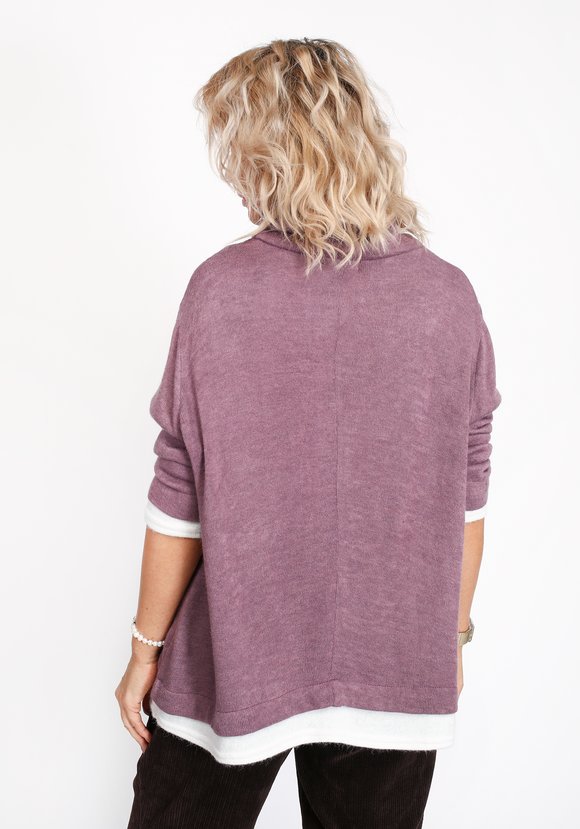 Водолазка комбинированная с длинным рукавом шир.  580, рис. 10