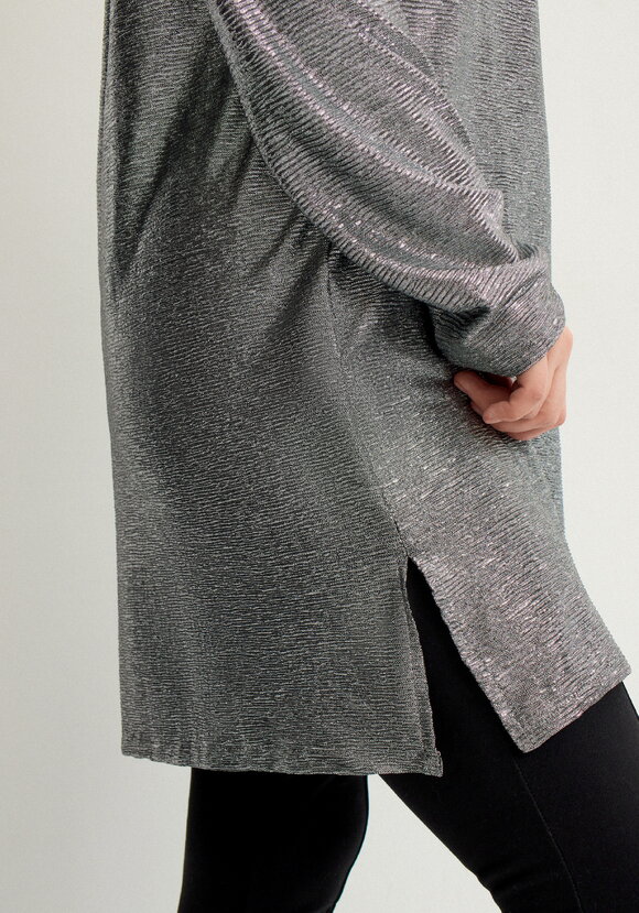 Туника свободного силуэта с блеском шир.  580, рис. 6
