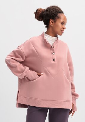 Толстовка с застёжкой на кнопках