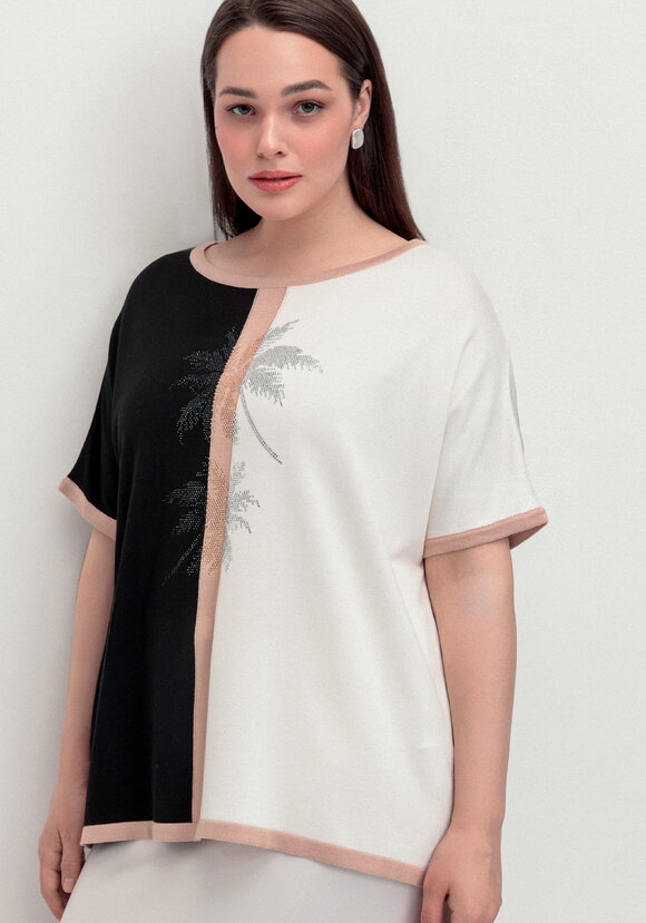 Блуза Ассие шир.  580, рис. 7