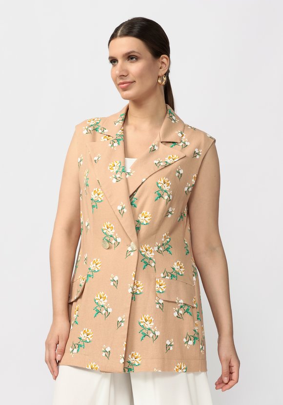 Жилет двубортный Полет шир.  580, рис. 7