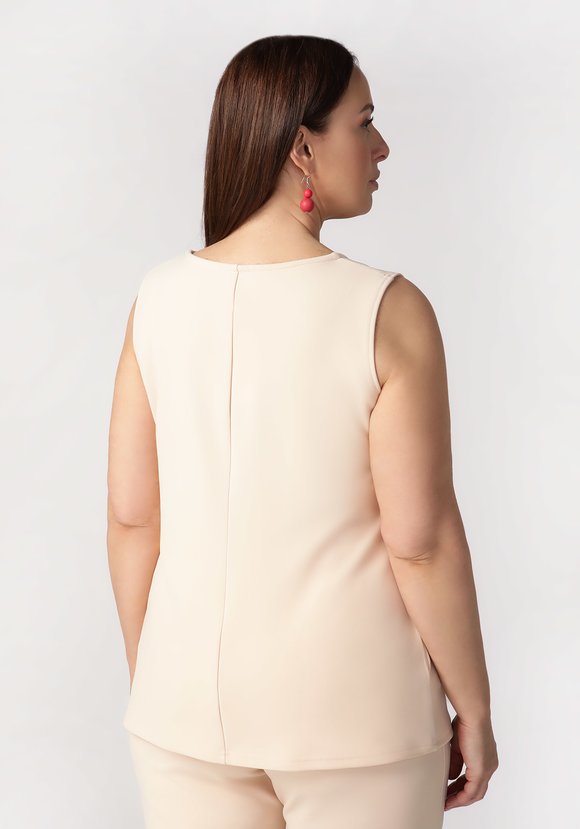 Топ женский из трикотажа Эльвира шир.  580, рис. 2