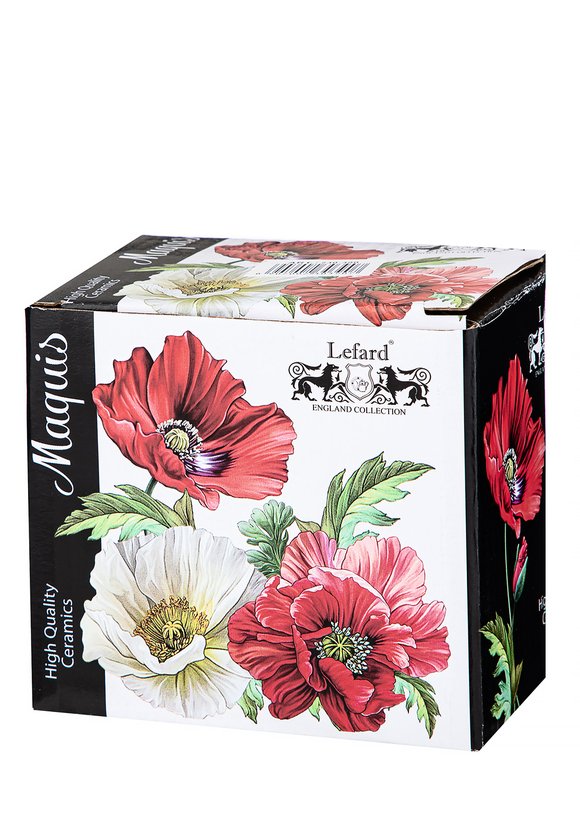 Набор из 3-х кружек Маки шир.  580, рис. 3