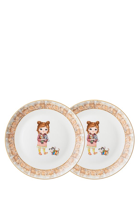 Набор из 2-х тарелок Fashion Princesses шир.  580, рис. 3