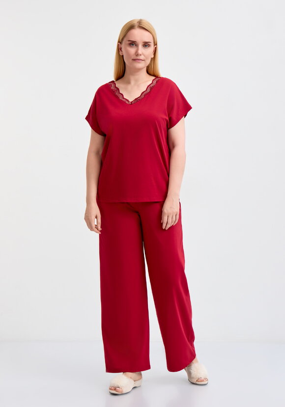 Майка с кружевом шир.  580, рис. 17