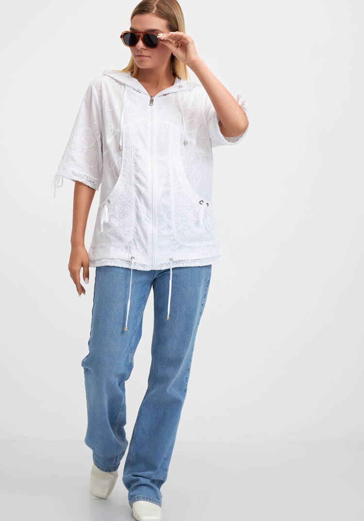 Пыльник на молнии с капюшоном шир.  750, рис. 7