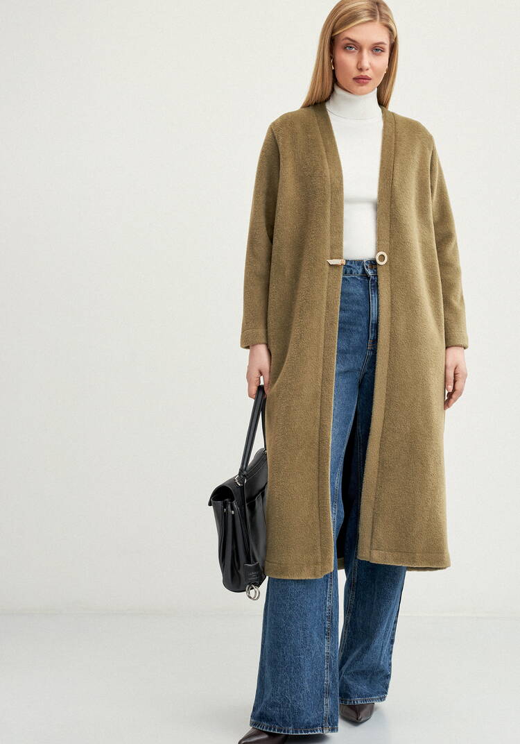 Кардиган удлиненный с пушистым ворсом шир.  750, рис. 10