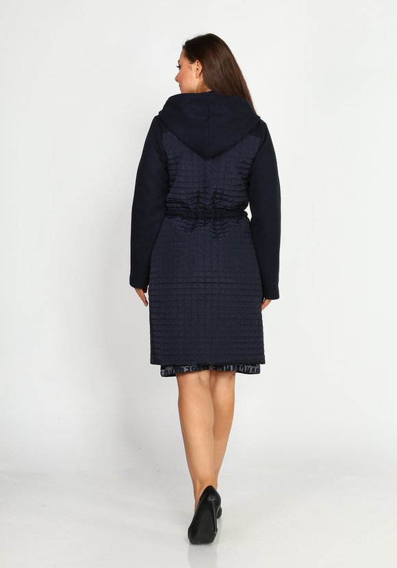 Куртка комбинированная на кулисках и молнии шир.  580, рис. 5