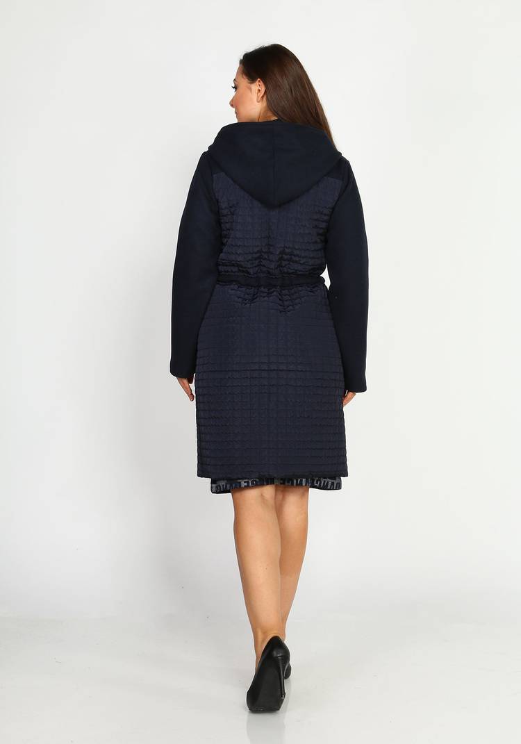 Куртка комбинированная на кулисках и молнии шир.  750, рис. 5