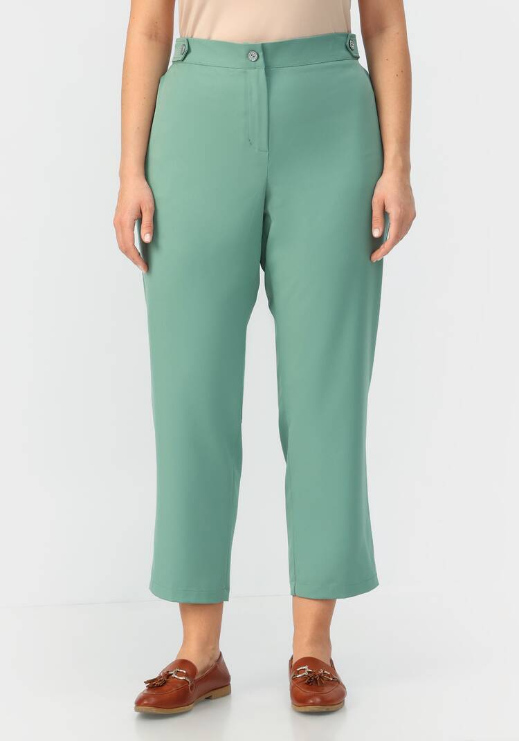 Брюки с декоративными хлястиками шир.  750, рис. 10