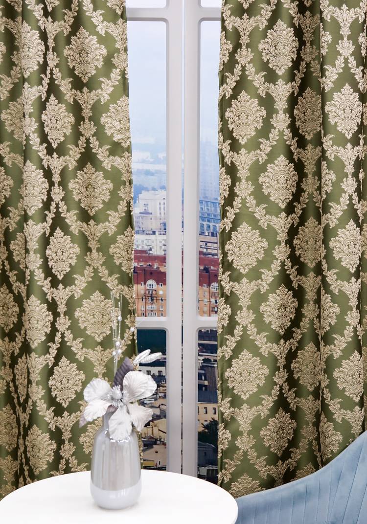 Портьеры с жаккардовым рисунком Верона шир.  750, рис. 22