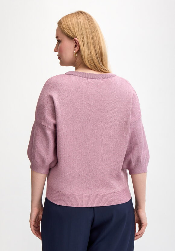 Джемпер с декором и рукавом 3/4 шир.  580, рис. 21