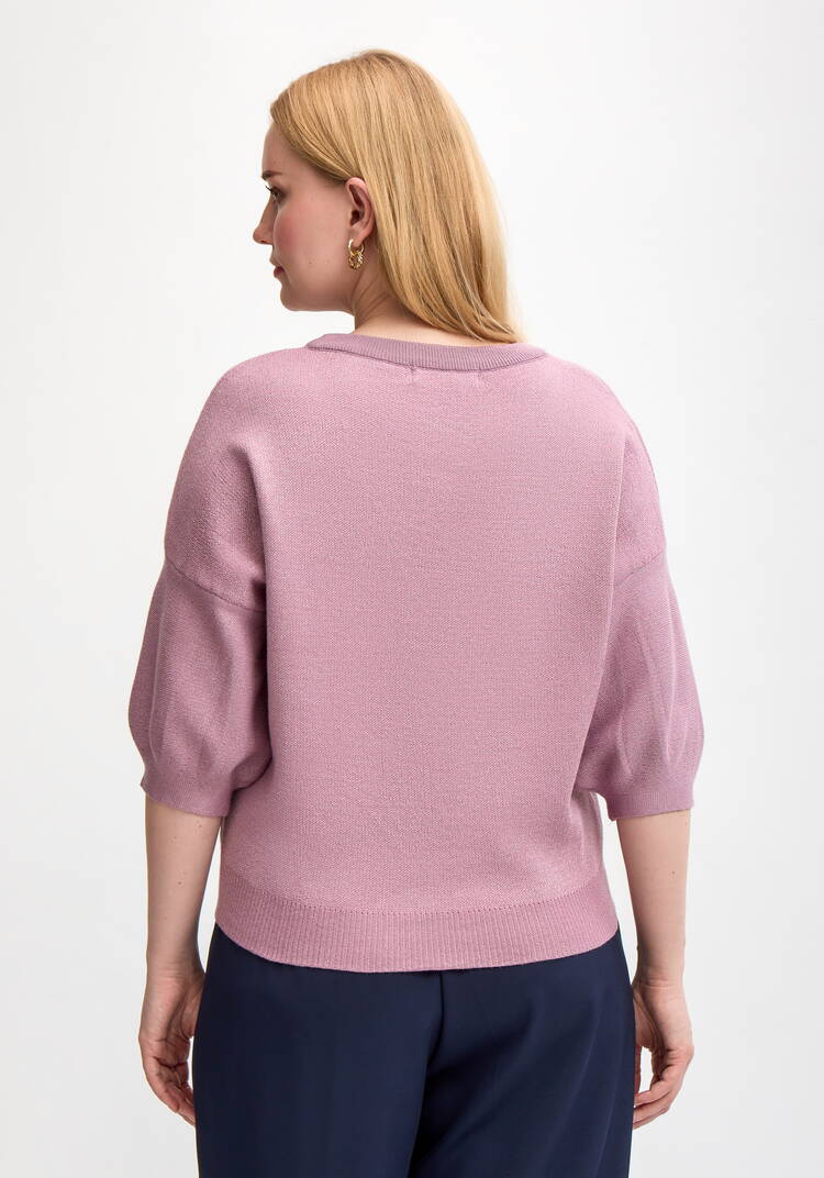 Джемпер с декором и рукавом 3/4 шир.  750, рис. 21