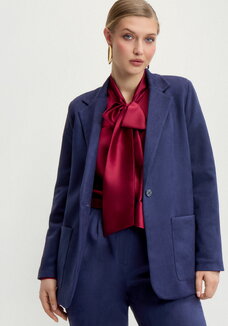 Пиджак одноборный замшевый