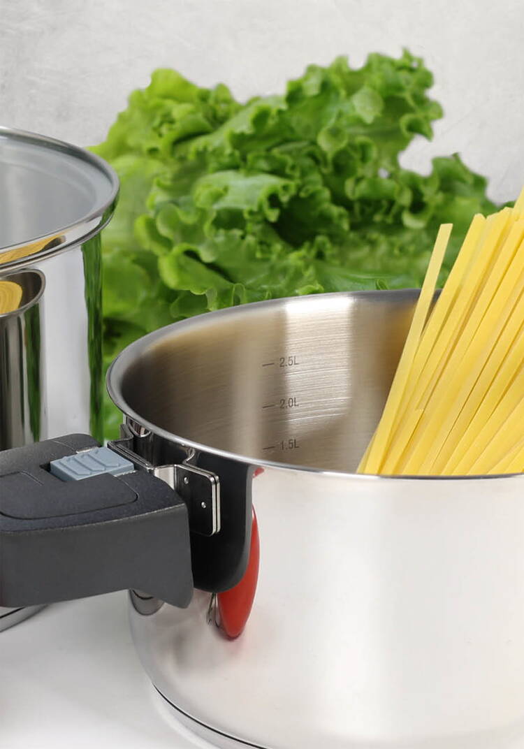 Набор посуды со съёмными ручками шир.  750, рис. 3