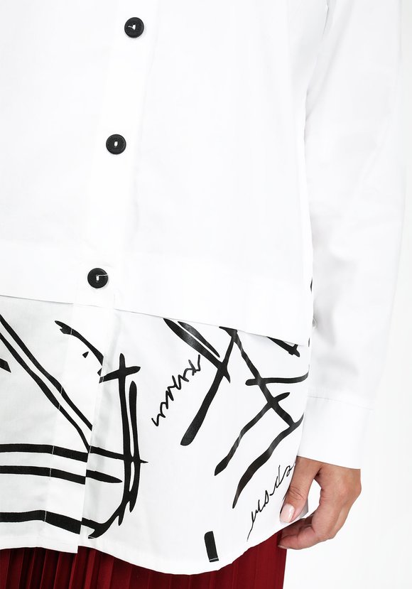 Блуза Радостное настроение шир.  580, рис. 4