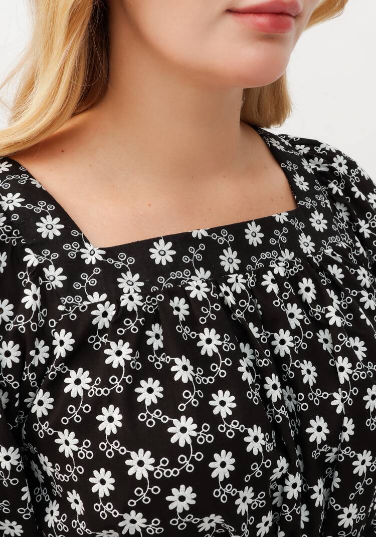 Платье с имитацией вышивки шир.  750, рис. 13