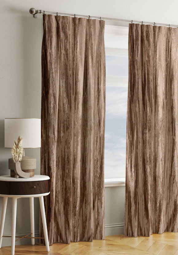 Портьера из бархата Лунная дорожка шир.  580, рис. 12