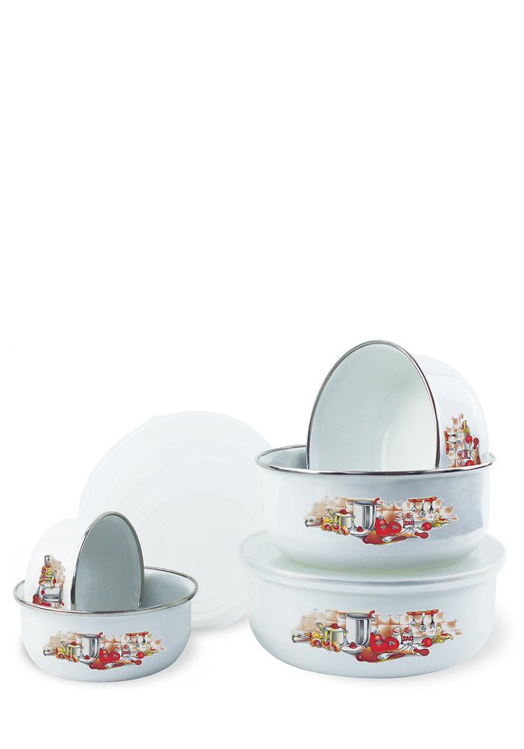 Набор мисок (10 предметов) шир.  580, рис. 2