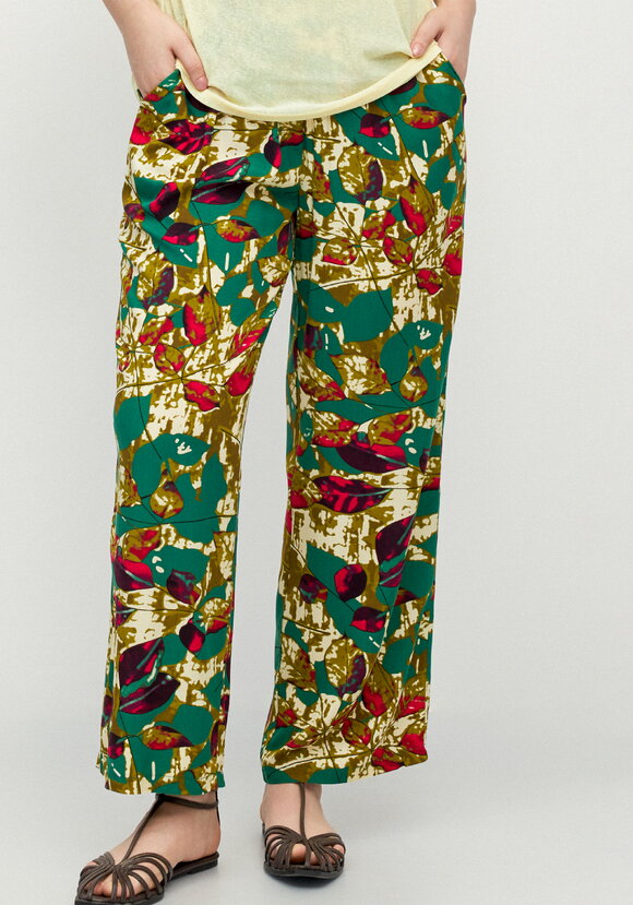 Брюки Калейдоскоп лепестков шир.  580, рис. 2