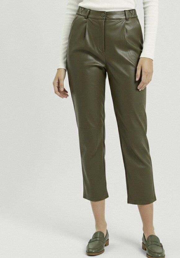 Брюки из эко-кожи Амабель шир.  580, рис. 12