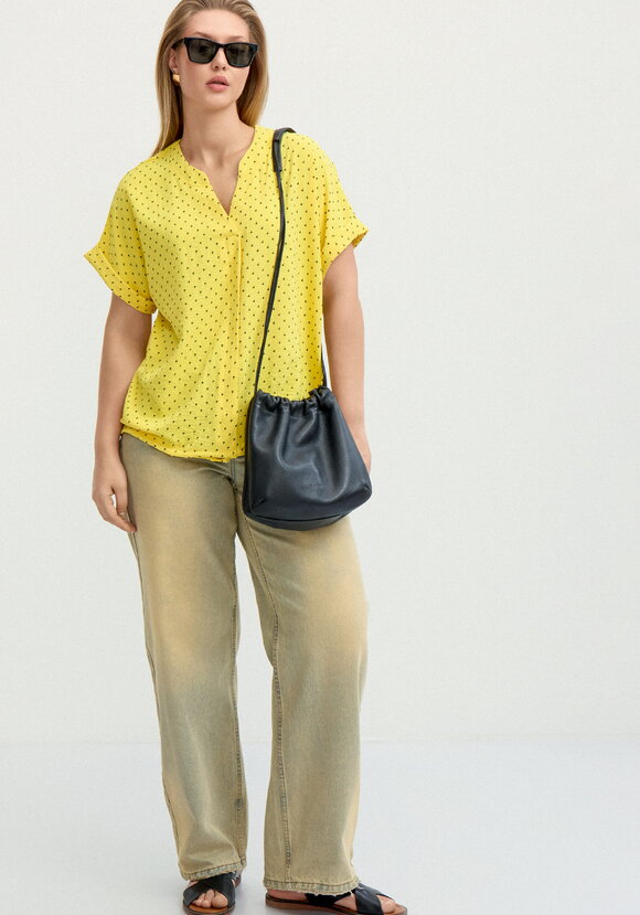 Блуза на кулиске по низу Мира шир.  580, рис. 16