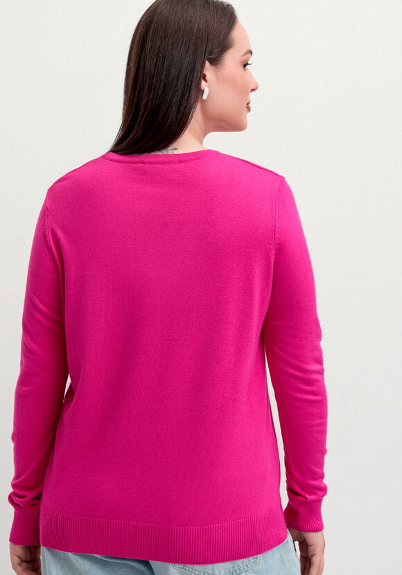 Джемпер с яркой абстрактной вышивкой шир.  580, рис. 10