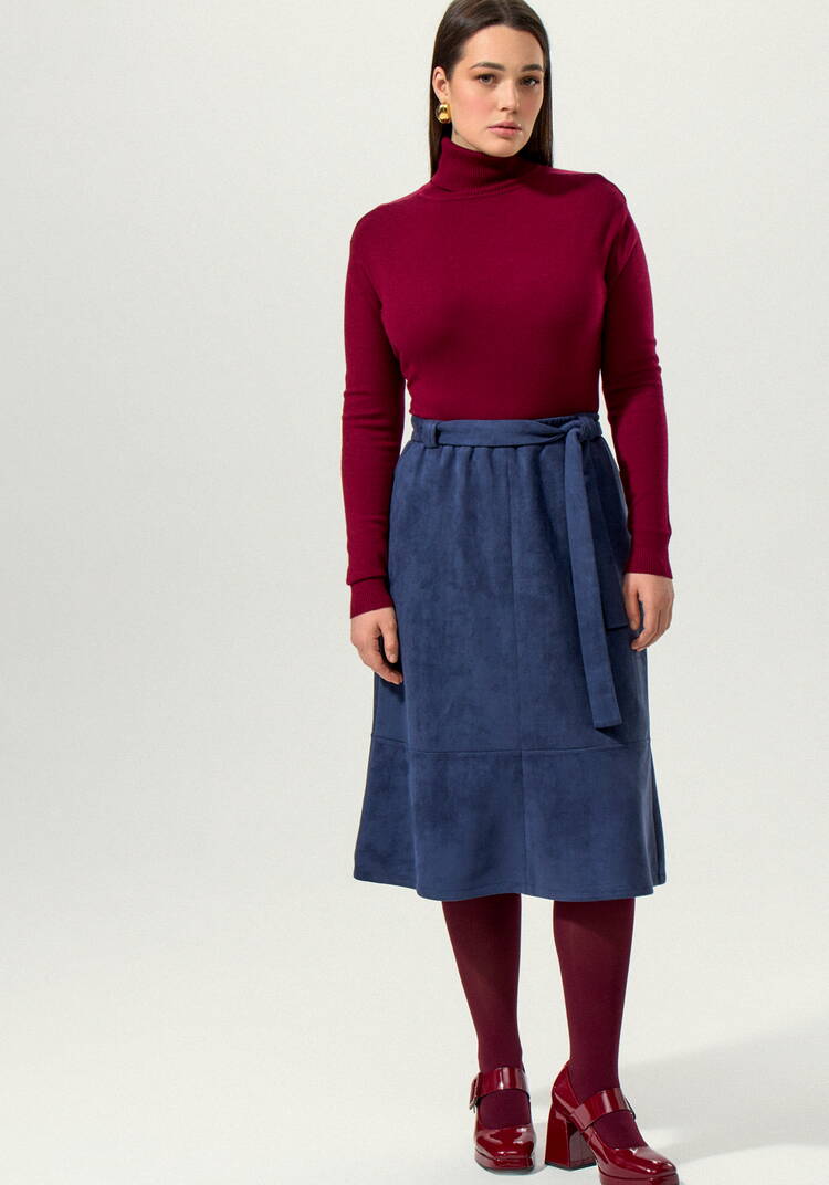 Юбка с клиньями на резинке шир.  750, рис. 10