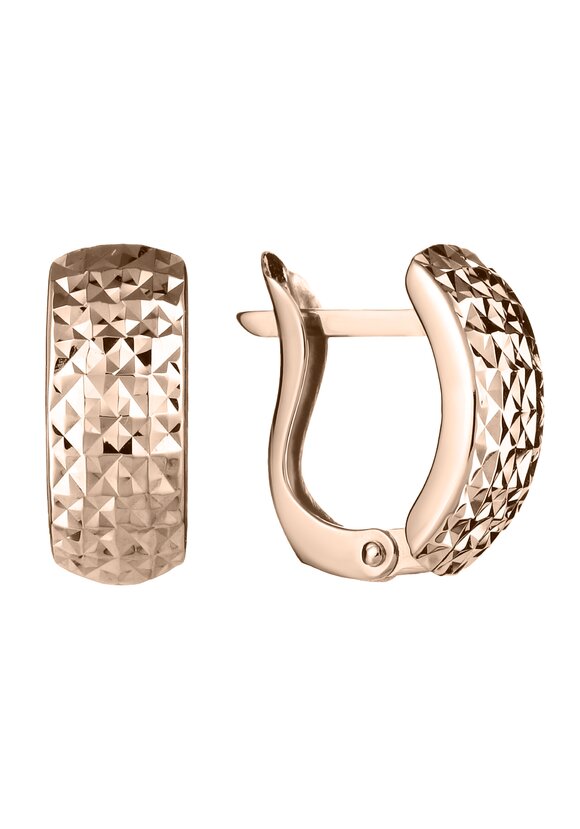 Серьги золотые Роскошный блеск шир.  580, рис. 5