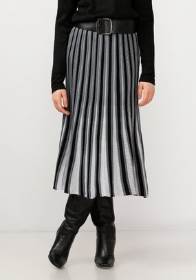 Юбка плиссе мультиколор