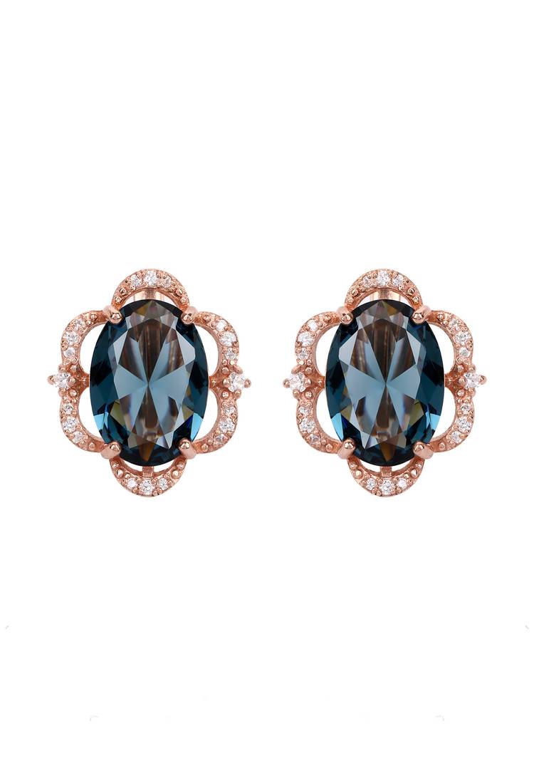 Серьги серебряные Морские тайны шир.  750, рис. 1