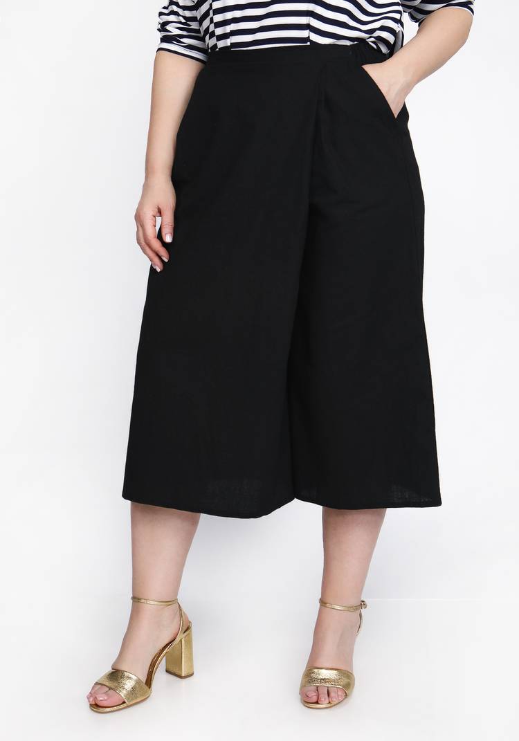 Шорты-бермуды на резинке однотонные шир.  750, рис. 17