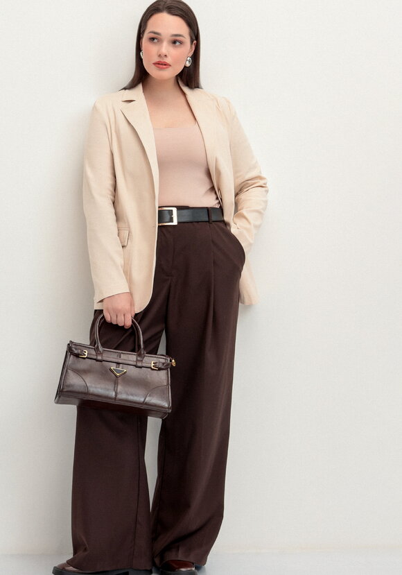 Пиджак из джинсы с карманами шир.  580, рис. 19