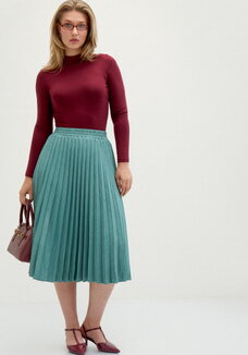 Юбка-гофре прямая Оливия