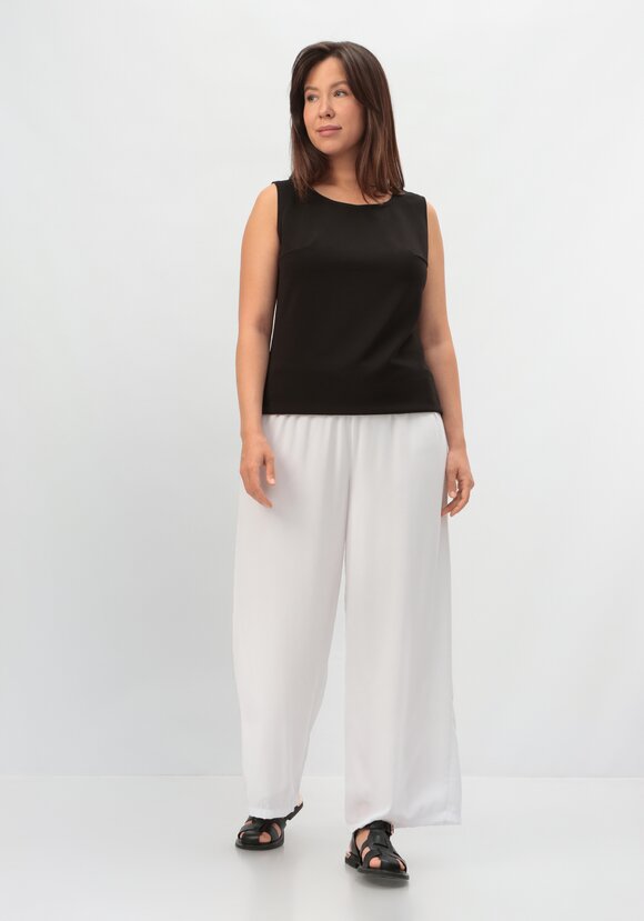 Брюки с резинкой на талии прямые шир.  580, рис. 8