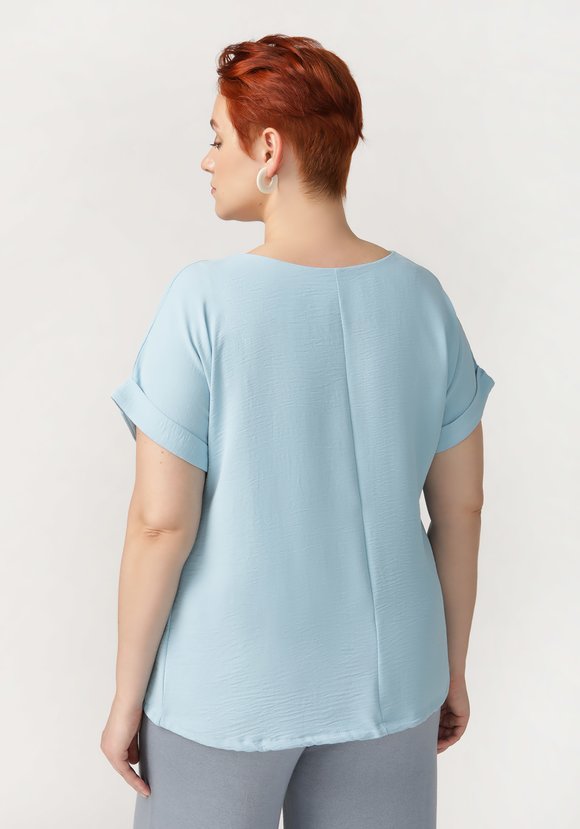 Блуза Полет мыслей шир.  580, рис. 7