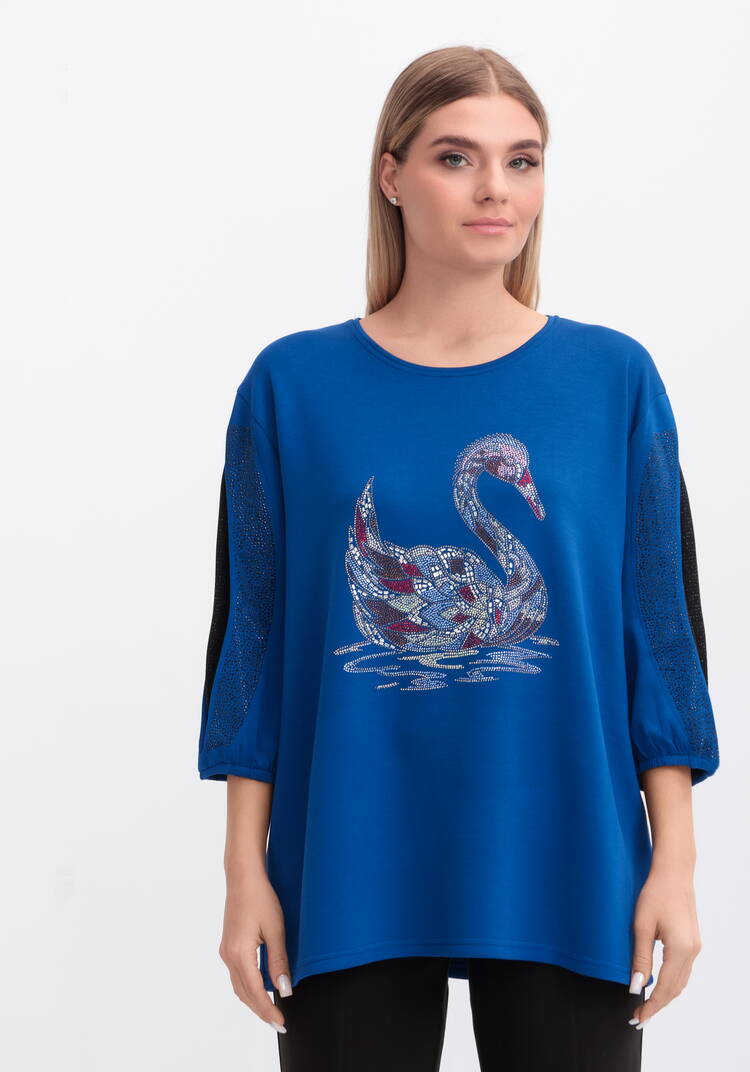 Блуза Грациозная лeди шир.  750, рис. 10