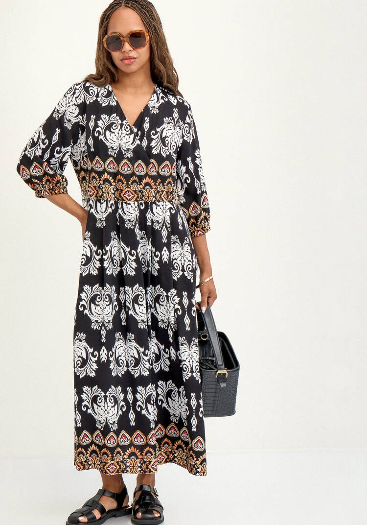 Платье с  рисунком шир.  750, рис. 8