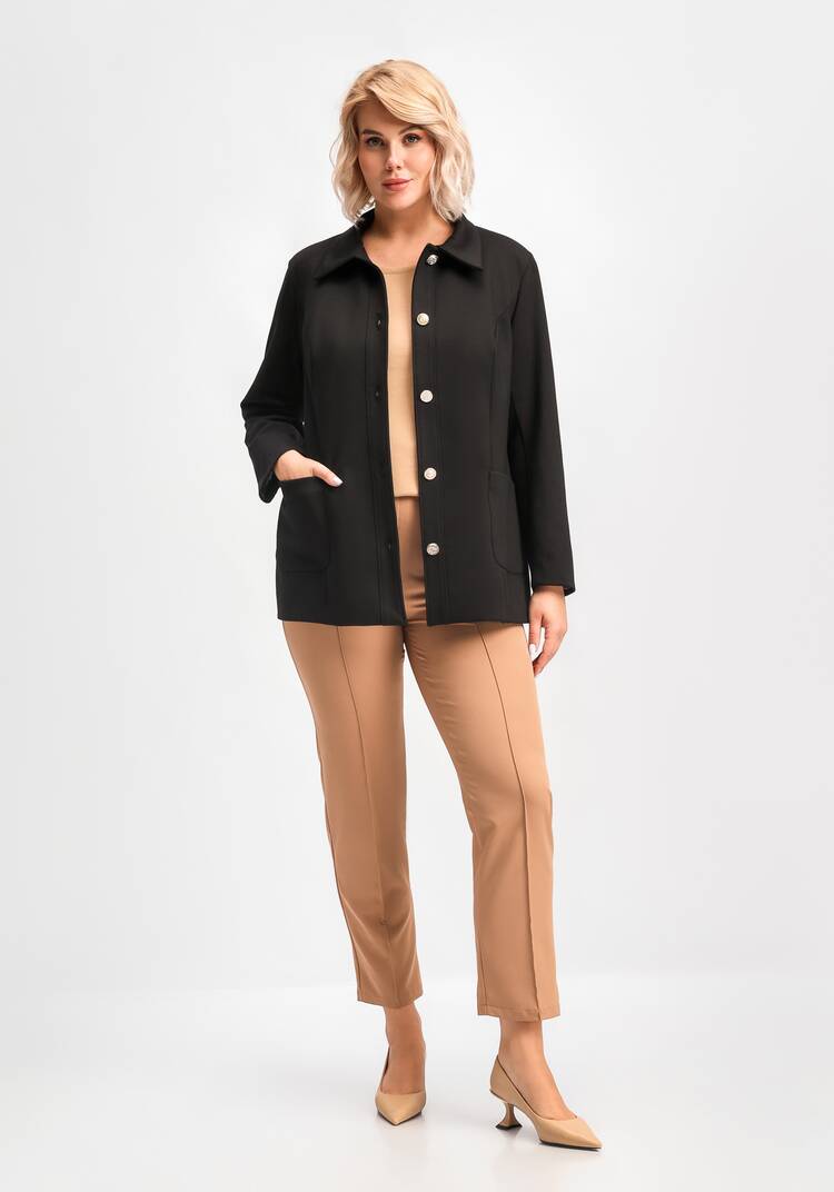 Пиджак с дизайнерскими пуговицами шир.  750, рис. 16