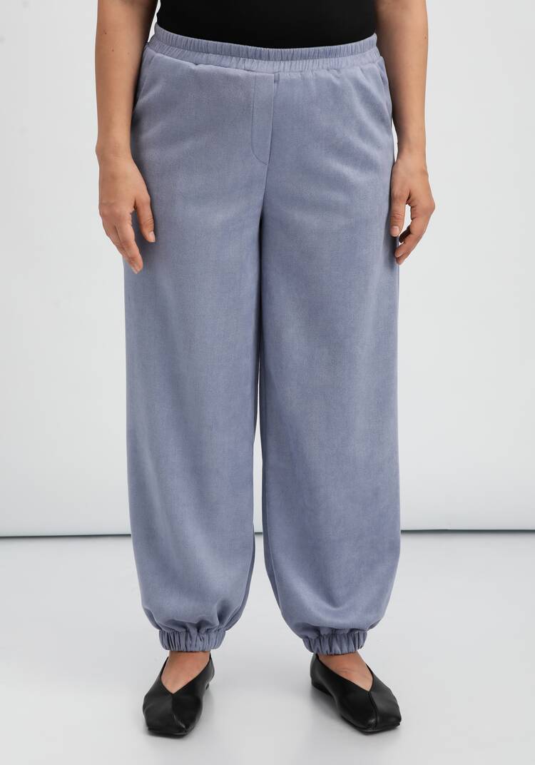 Брюки-шаровары с резинкой по низу шир.  750, рис. 12