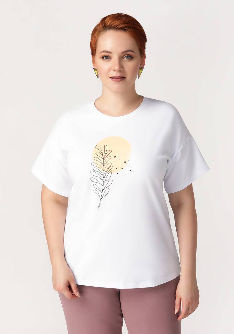 Футболка Базовая красота шир.  750, рис. 13