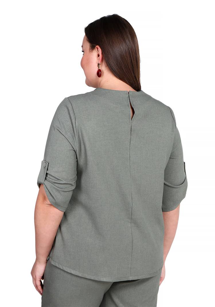 Блуза Прелесть Момента шир.  750, рис. 3