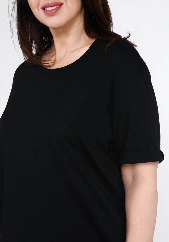 Футболка базовая однотонная шир.  580, рис. 7