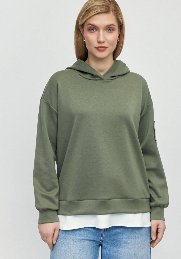 Худи с нашивкой по рукаву шир.  750, рис. 4